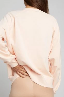 Negative Underwear Club Crew In Peach