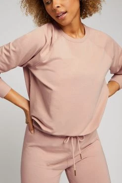 Negative Underwear Lounge Club Crew In Buff