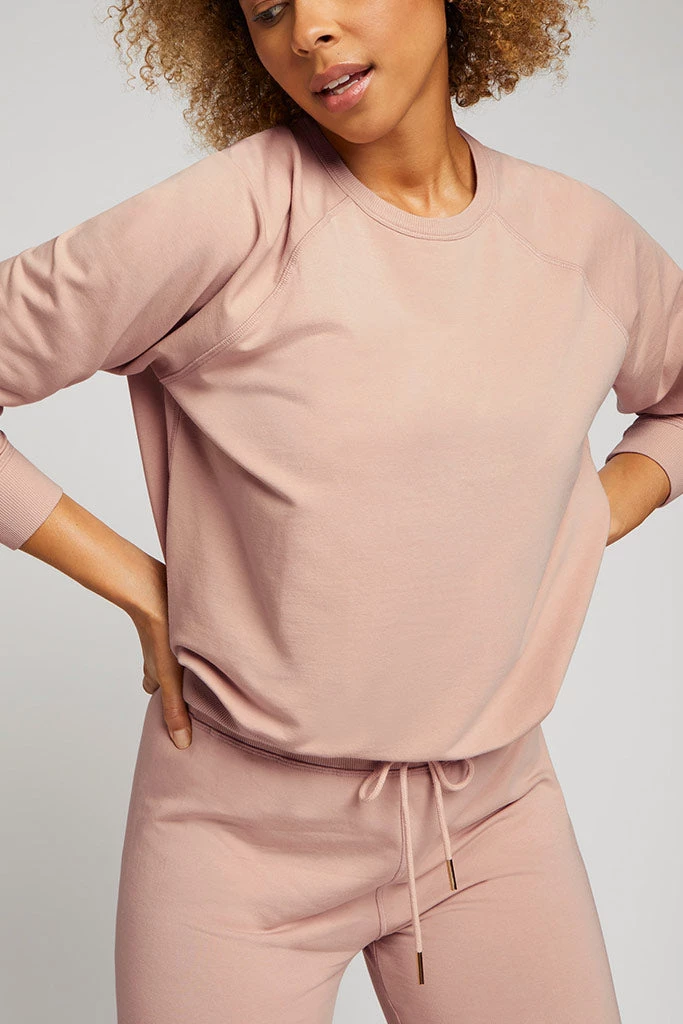 Negative Underwear Lounge Club Crew In Buff 1 Negative Underwear Lounge Club Crew In Buff