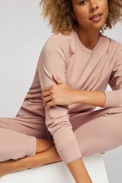 Negative Underwear Lounge Club Crew In Buff 9 Negative Underwear Lounge Club Crew In Buff