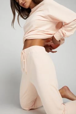 Negative Underwear Club Crew In Peach