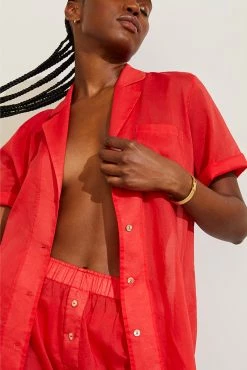 Negative Underwear Island Shirt In Cherry New 8 Negative Underwear Island Shirt In Cherry New