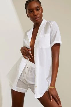 Negative Underwear Island Shirt In White New