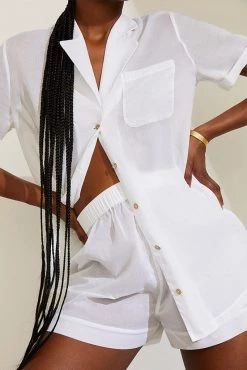 Negative Underwear Island Shirt In White New