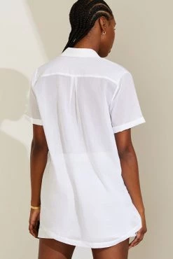 Negative Underwear Island Shirt In White New 7 Negative Underwear Island Shirt In White New