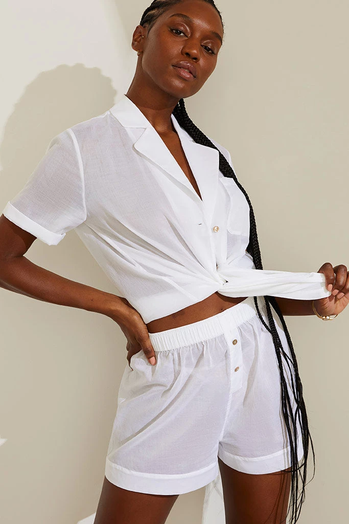 Negative Underwear Island Boxer In White 3 Negative Underwear Island Boxer In White