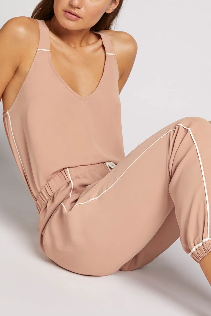 Negative Underwear Supreme Jogger Pant In Buff + Off White New 1 Negative Underwear Supreme Jogger Pant In Buff + Off White New