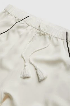 Negative Underwear Lounge Supreme Jogger Pant In Off White + Black 9 Negative Underwear Lounge Supreme Jogger Pant In Off White + Black