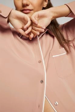 Negative Underwear Supreme Shirt In Buff + Off White