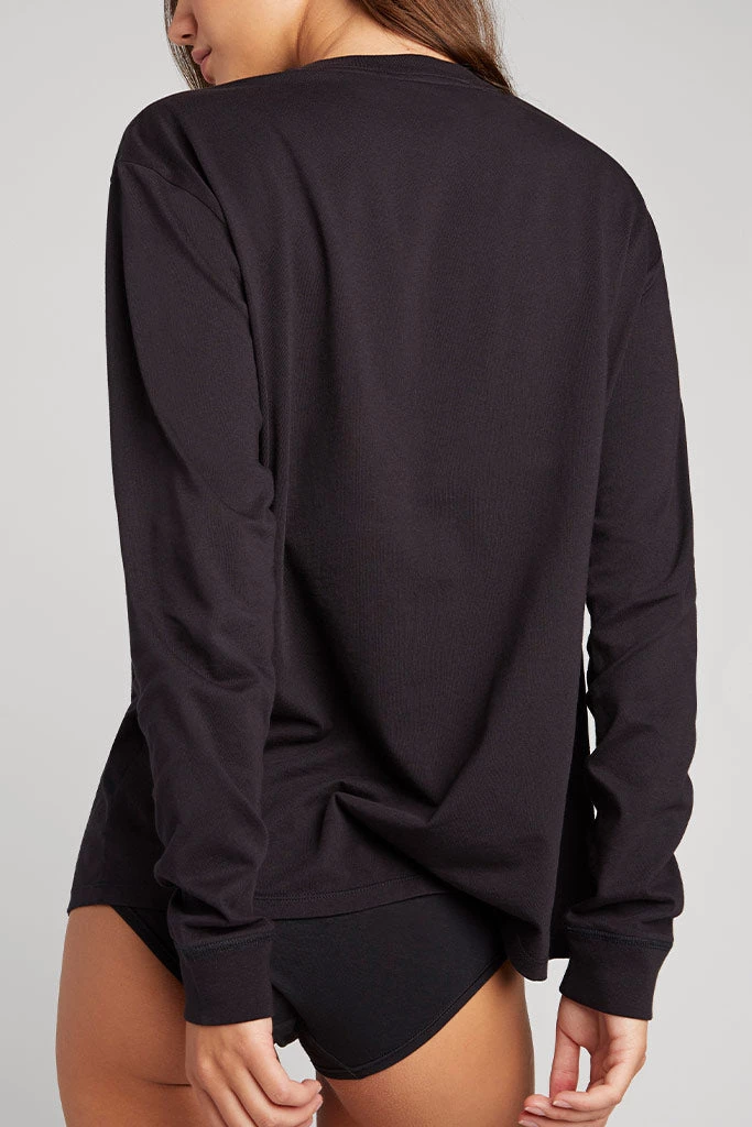 Negative Underwear Uniform Long Sleeve In Black Lounge 3 Negative Underwear Uniform Long Sleeve In Black Lounge