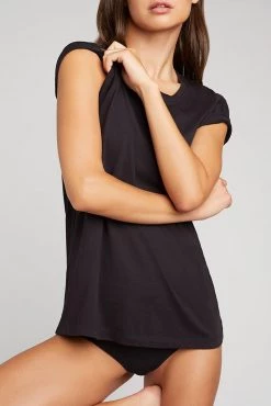 Negative Underwear Uniform Crew Tee In Black And In White And In Heather Grey (3 Pack)