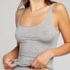 Negative Underwear Whipped A-Top In Heather Grey