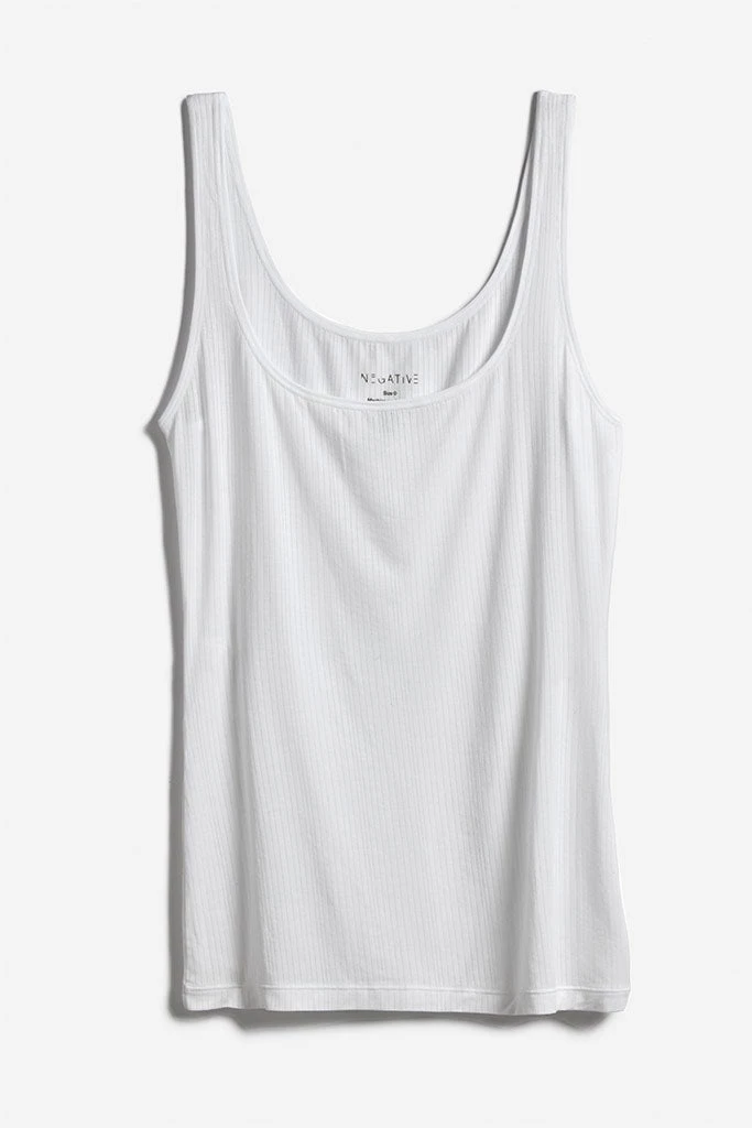 Negative Underwear Whipped A-Top In White 5 Negative Underwear Whipped A-Top In White