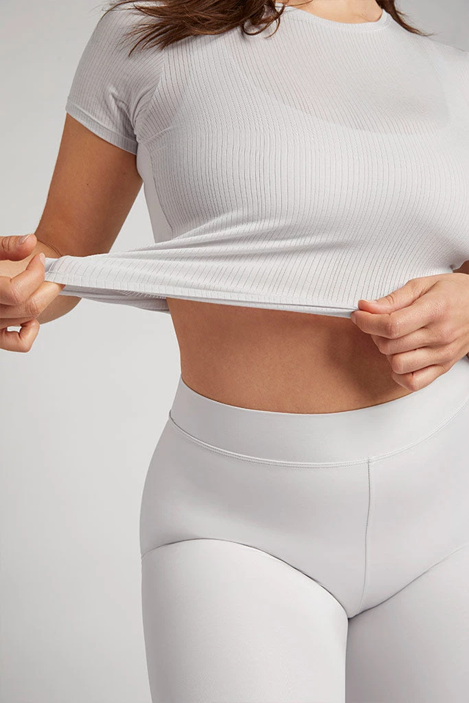 Negative Underwear Whipped Baby Tee In Moon Lounge 6 Negative Underwear Whipped Baby Tee In Moon Lounge