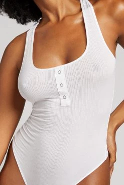 Negative Underwear Whipped Bodysuit In White 7 Negative Underwear Whipped Bodysuit In White