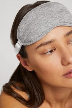 Negative Underwear Whipped Eye Mask In Heather Grey 6 Negative Underwear Whipped Eye Mask In Heather Grey