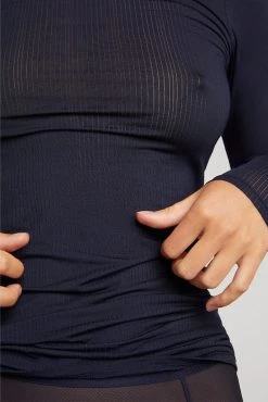 Negative Underwear Whipped Long Sleeve In Navy