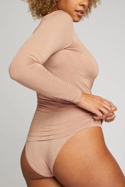 Negative Underwear Whipped Long Sleeve In Buff 9 Negative Underwear Whipped Long Sleeve In Buff