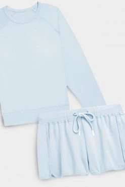 Negative Underwear Boxers/Shorts Club Crew + Club Short In Glacier (Pack)