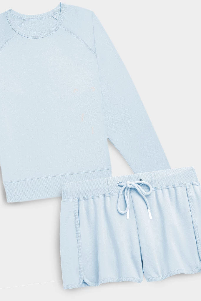 Negative Underwear Boxers/Shorts Club Crew + Club Short In Glacier (Pack) 2 Negative Underwear Boxers/Shorts Club Crew + Club Short In Glacier (Pack)