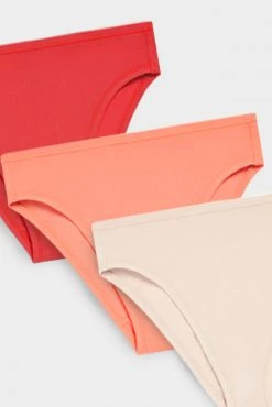 Negative Underwear Cotton French Cut Brief In Sunrise (Pack) New