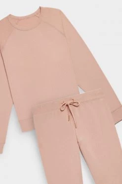 Negative Underwear Club Crew + Club Jogger In Buff (Pack) Lounge