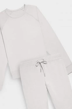 Negative Underwear Club Crew + Club Jogger In Moon (Pack) Lounge