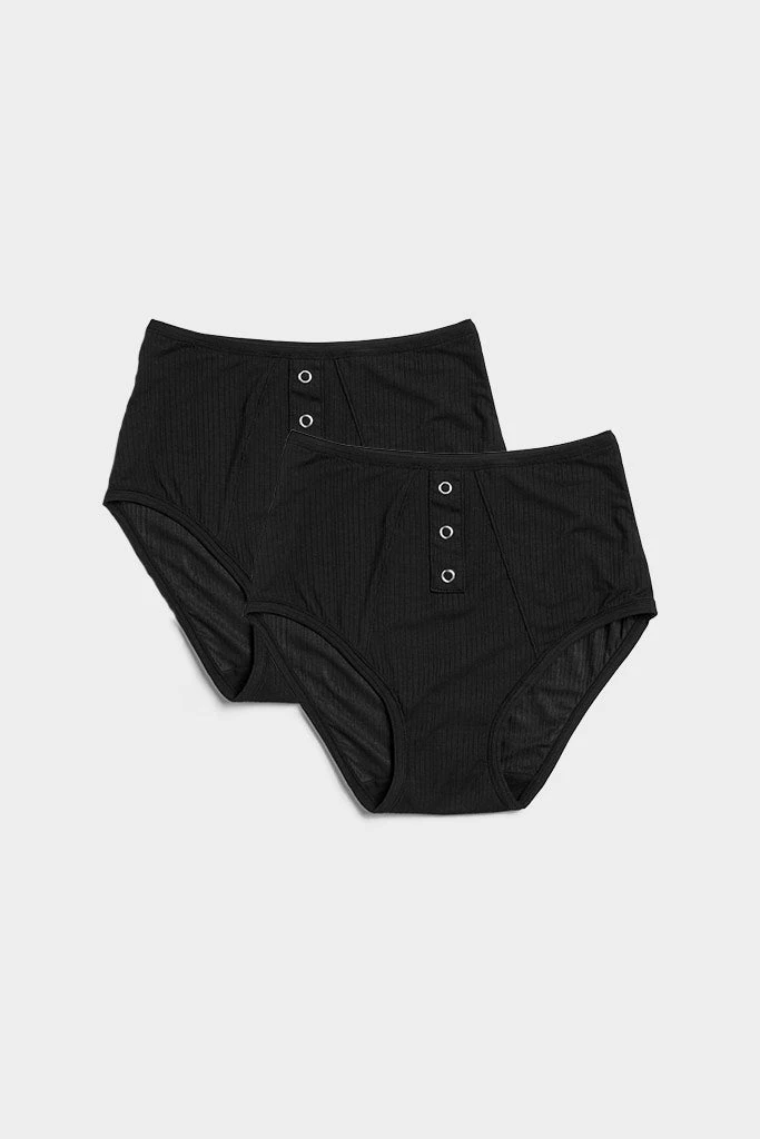 Negative Underwear Whipped High Rise In Black 5 Negative Underwear Whipped High Rise In Black