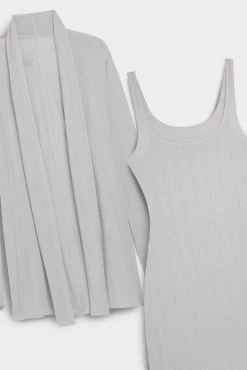 Negative Underwear Whipped Slip + Whipped Wrap In Moon (Pack)