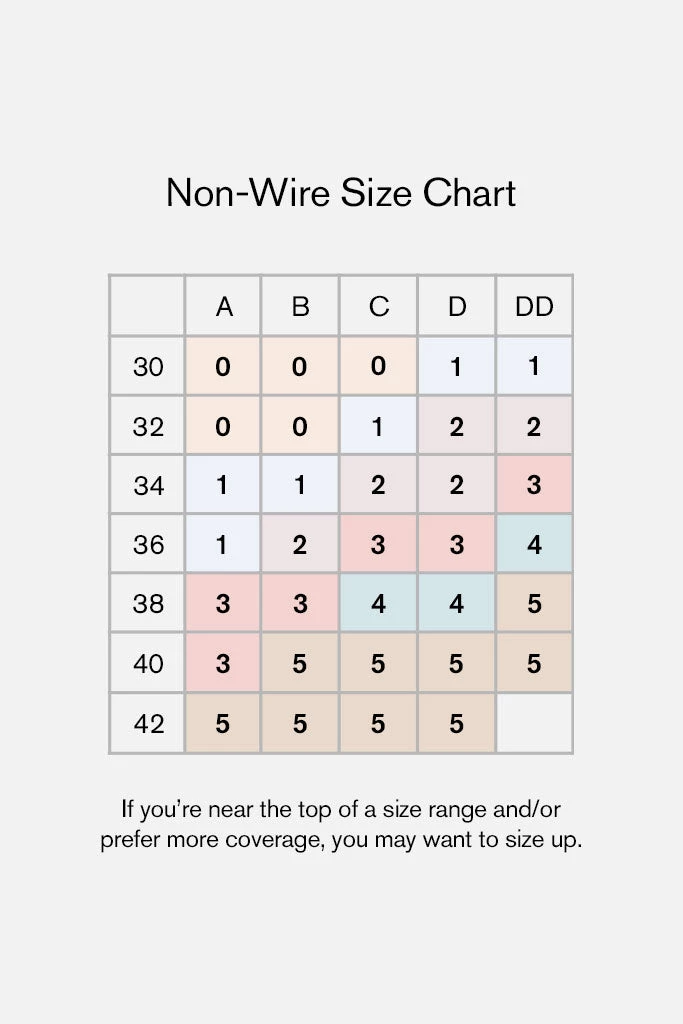 Negative Underwear Glacé Non-Wire Bra In Coral Bras 3 Negative Underwear Glacé Non-Wire Bra In Coral Bras