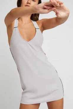 Negative Underwear Lounge Supreme Mini Slip In Moon + Black