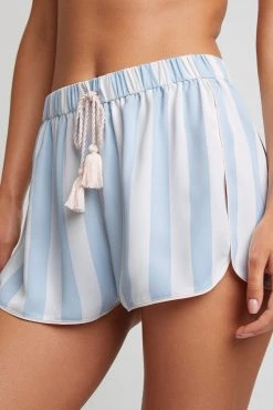 Negative Underwear Supreme Short In Glacier Stripe Best Sellers